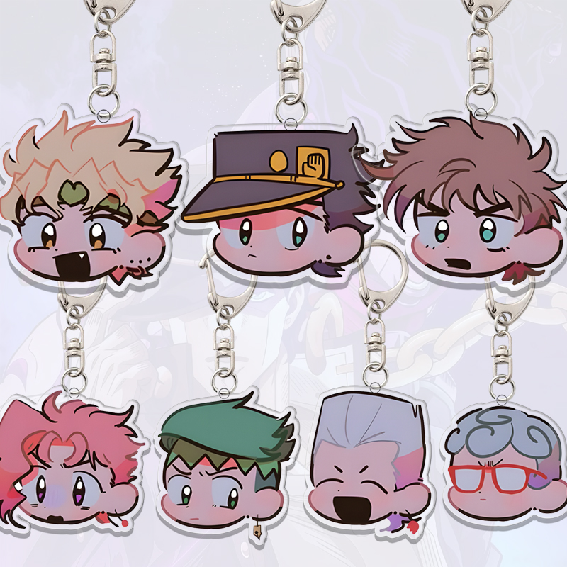 Supply Event - JoJo's Bizarre Adventure Decor Keyring Kawaii