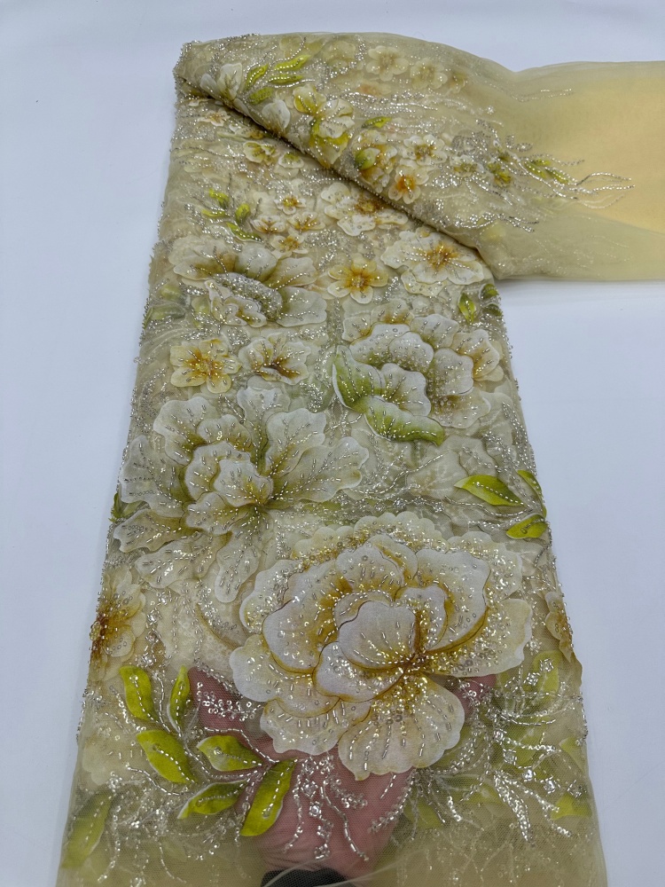 French Mesh Beaded Lace Fabric - đánh giá và giá Glitter Tablecloth