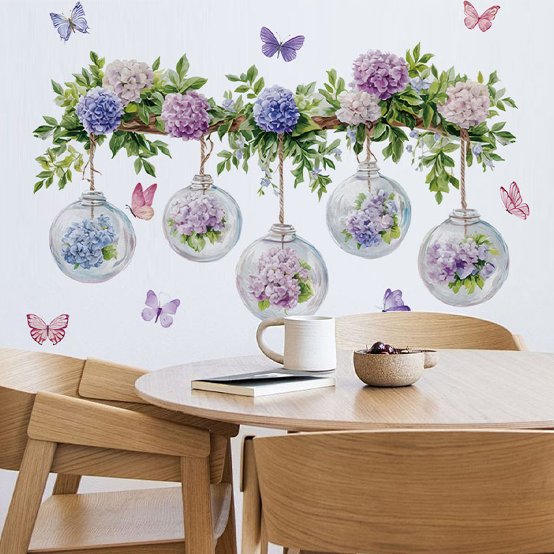 1 Piece of Hydrangea Flower Wa - đánh giá và giá Flower Wall Panel