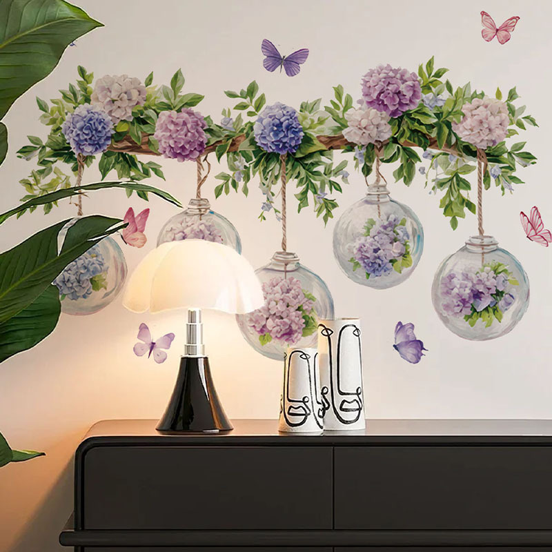 1 Piece of Hydrangea Flower Wa - đánh giá và giá Flower Wall Panel