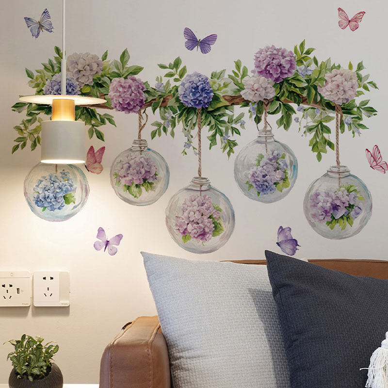 1 Piece of Hydrangea Flower Wa - đánh giá và giá Flower Wall Panel