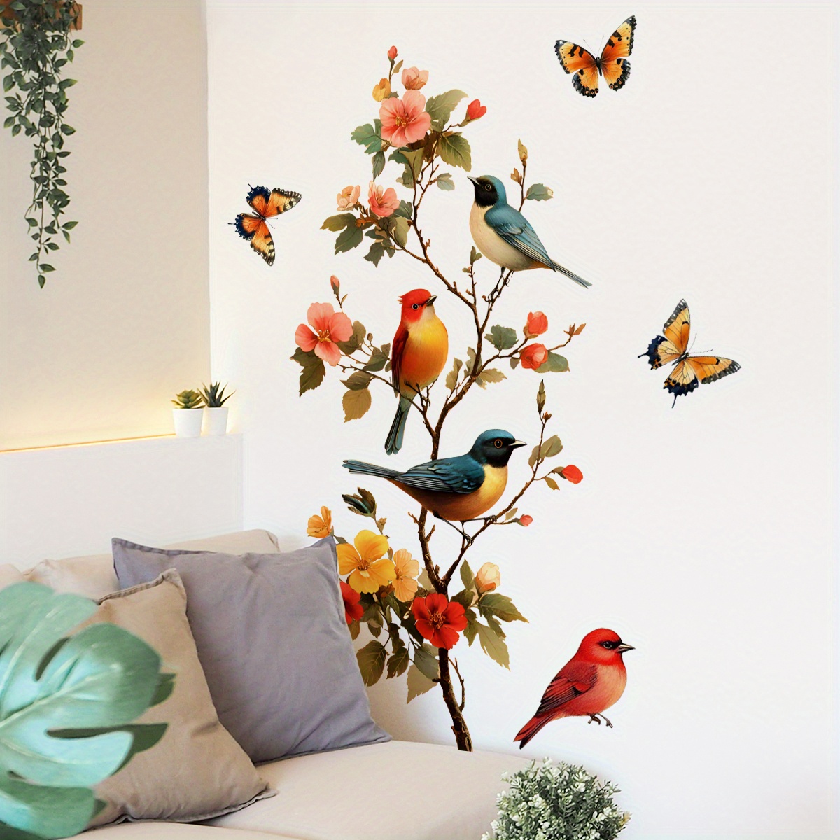 1 Piece of Pastoral Flower and - đánh giá và giá Flower Wall Panel