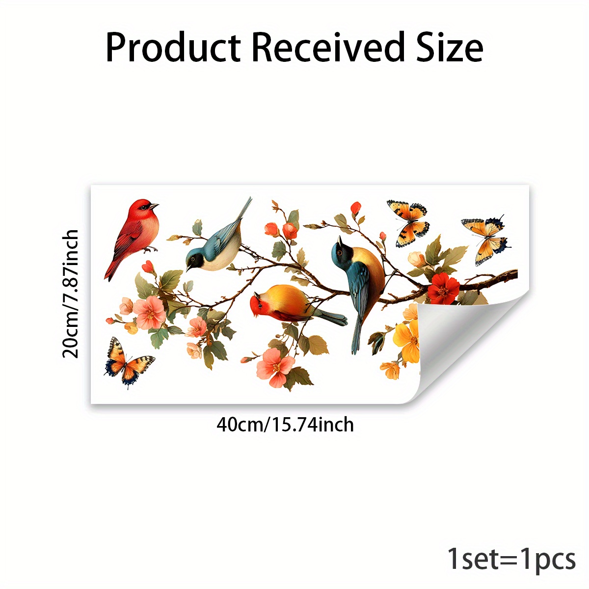 1 Piece of Pastoral Flower and - đánh giá và giá Flower Wall Panel