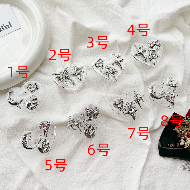 Clear Heart Phone Grip Holder  - đánh giá và giá Event Support