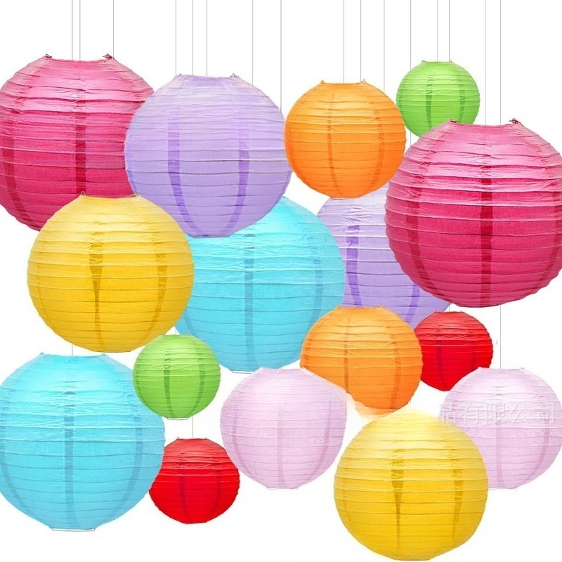 Bean Green Paper Lanterns 4 