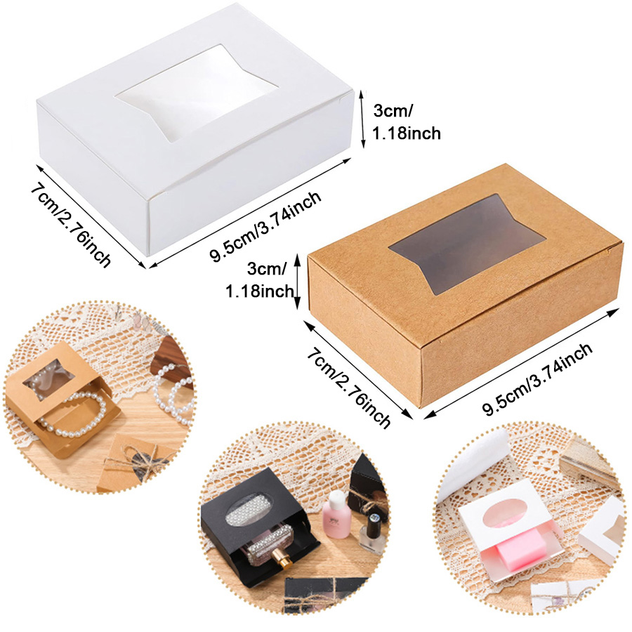 10pcs Small Rectangle Kraft Pa - đánh giá và giá Event Party Box
