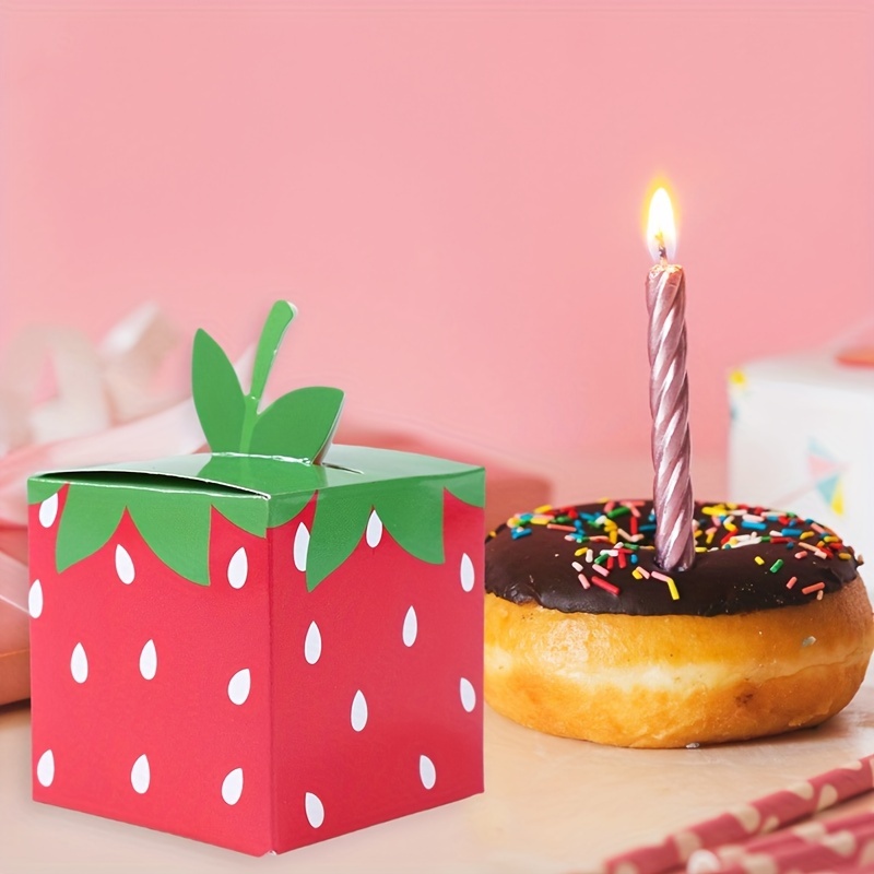 12/24PCS Sweet Fruit Strawberr - đánh giá và giá Event Party Box