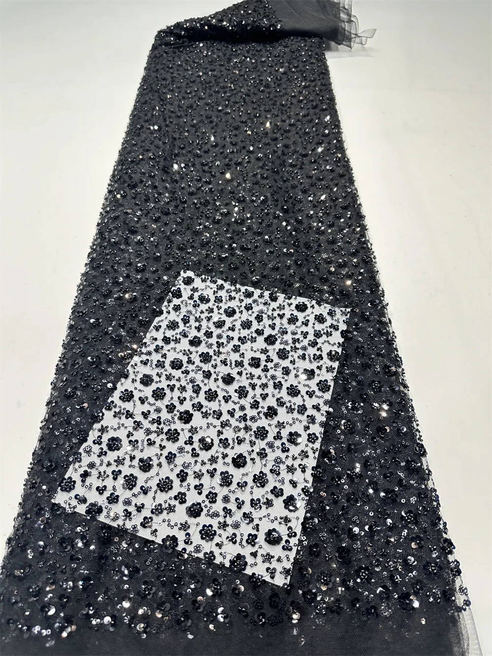 African Lace Fabric 2026 Gold  - đánh giá và giá Glitter Tablecloth