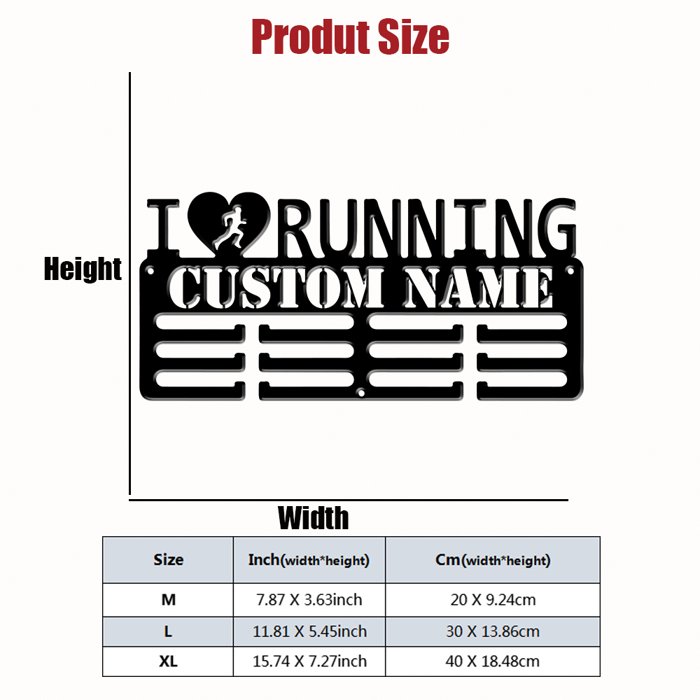 Custom I Love Running Metal Me - đánh giá và giá Eve Party