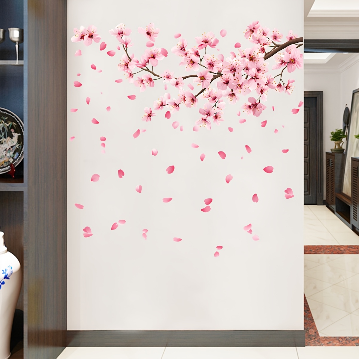 Large Cherry Blossom Tree Wall - đánh giá và giá Flower Wall Panel