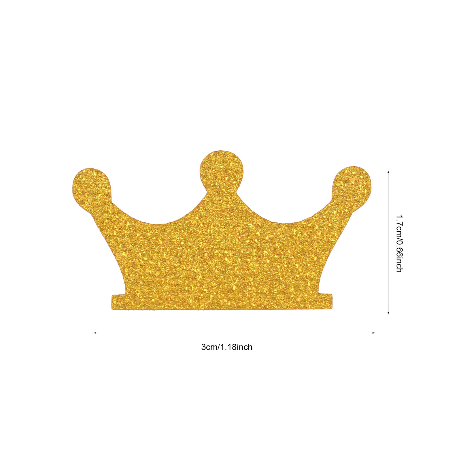 200Pcs Double Sided Crown Conf - đánh giá và giá Papercraft Supply Confetti